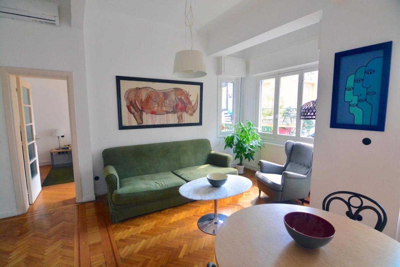 Apartamento Bauhaus Building With Green Roof Top Terrace - Ep16 Atenas Exterior foto